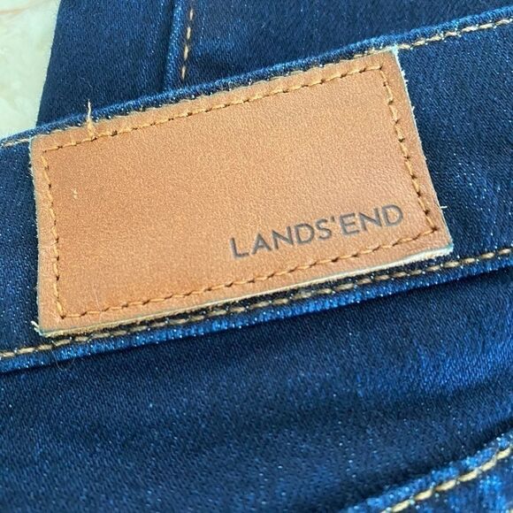 Lands’ End High Rise Straight Jeans - Picture 8 of 9